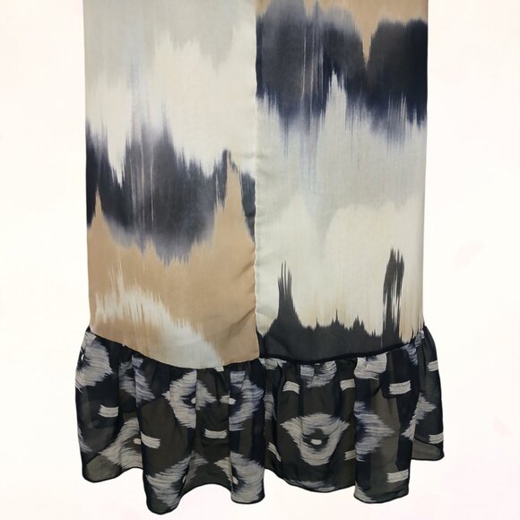 Sweet Pea by Stacy Frati Tie and Dye Stretchy Waist High Low Maxi Dress Size M - Picture 10 of 14